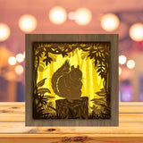 Squirrel - Paper Cutting Light Box - LightBoxGoodman