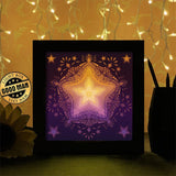 Star Mandala - Paper Cutting Light Box - LightBoxGoodman - LightboxGoodman