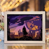 Star Trek 1 – Paper Cut Light Box File - Cricut File - 20x26cm - LightBoxGoodMan - LightboxGoodman