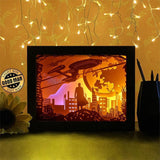 Star Trek 1 - Paper Cutting Light Box - LightBoxGoodman - LightboxGoodman