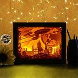 Star Trek 1 - Paper Cutting Light Box - LightBoxGoodman - LightboxGoodman