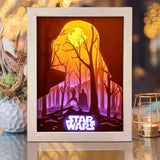 Star Wars 1 – Paper Cut Light Box File - Cricut File - 20x26cm - LightBoxGoodMan