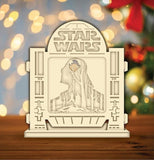 Star Wars 1 - Pop-up Light Box File - Cricut File - LightBoxGoodMan