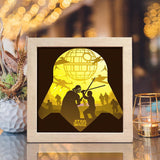 Star Wars 2 – Paper Cut Light Box File - Cricut File - 20x20cm - LightBoxGoodMan - LightboxGoodman