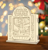 Star Wars 3 - Pop-up Light Box File - Cricut File - LightBoxGoodMan - LightboxGoodman