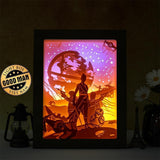 Star Wars 4 – Paper Cut Light Box File - Cricut File - 20x26cm - LightBoxGoodMan - LightboxGoodman