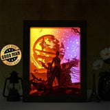 Star Wars 4 – Paper Cut Light Box File - Cricut File - 20x26cm - LightBoxGoodMan - LightboxGoodman