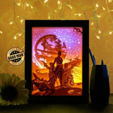 Star Wars 4 - Paper Cutting Light Box - LightBoxGoodman - LightboxGoodman