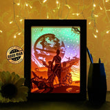 Star Wars 4 - Paper Cutting Light Box - LightBoxGoodman - LightboxGoodman