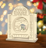 Star Wars 4 - Pop-up Light Box File - Cricut File - LightBoxGoodMan - LightboxGoodman