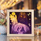 Star Wars 7 - Paper Cut Light Box File - Cricut File - 20x20cm - LightBoxGoodMan