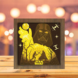 Star Wars 7 - Paper Cutting Light Box - LightBoxGoodman - LightboxGoodman