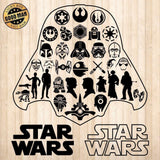 Star Wars - Cricut File - Svg, Png, Dxf, Eps - LightBoxGoodMan - LightboxGoodman