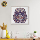 Star Wars - Paper 3D Layered File - Cricut File - 20x21cm - LightBoxGoodMan - LightboxGoodman