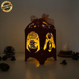 Star Wars - Paper Cut Lantern File - Cricut File - 10,5x20,6cm - LightBoxGoodMan - LightboxGoodman