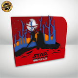 Star Wars - Paper Cut Mini-Showcase File - Cricut File - 10x12cm - LightBoxGoodMan - LightboxGoodman