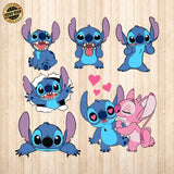 Stitch - Cricut File - Svg, Png, Dxf, Eps - LightBoxGoodMan - LightboxGoodman