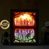 Stranger Things 1 – Paper Cut Light Box File - Cricut File - 20x26cm - LightBoxGoodMan - LightboxGoodman