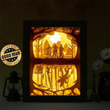 Stranger Things 1 – Paper Cut Light Box File - Cricut File - 20x26cm - LightBoxGoodMan - LightboxGoodman