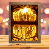 Stranger Things 1 - Paper Cutting Light Box - LightBoxGoodman - LightboxGoodman