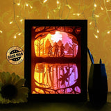 Stranger Things 1 - Paper Cutting Light Box - LightBoxGoodman - LightboxGoodman