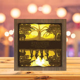 Stranger Things 2 Square - Paper Cutting Light Box - LightBoxGoodman - LightboxGoodman