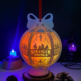 Stranger Things - Globe Lantern File - Cricut File 1 - LightBoxGoodMan