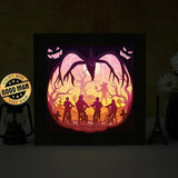 Stranger Things Halloween – Paper Cut Light Box File - Cricut File - 20x20cm - LightBoxGoodMan - LightboxGoodman