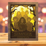 Stranger Things - Paper Cutting Light Box - LightBoxGoodman - LightboxGoodman