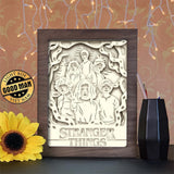 Stranger Things - Paper Cutting Light Box - LightBoxGoodman - LightboxGoodman