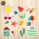 Summer Bundle - Cricut File - Svg, Png, Dxf, Eps - LightBoxGoodMan - LightboxGoodman