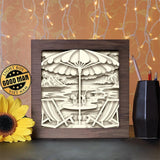 Summer Vacations - Paper Cutting Light Box - LightBoxGoodman - LightboxGoodman