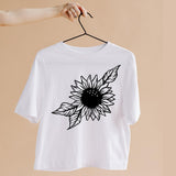 Sunflower 2 - Cricut File - Svg, Png, Dxf, Eps - LightBoxGoodMan - LightboxGoodman