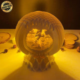 Super Mario - 3D Pop-up Light Box Globe File - Cricut File - LightBoxGoodMan - LightboxGoodman