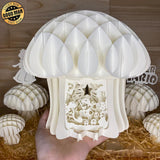 Super Mario - 3D Pop-up Light Box Mushroom File - Cricut File - LightBoxGoodMan - LightboxGoodman