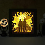 Supernatural Movie – Paper Cut Light Box File - Cricut File - 20x20cm - LightBoxGoodMan - LightboxGoodman