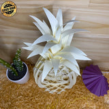 Surfing - Pineapple Pop-Up File - Cricut File - LightBoxGoodMan - LightboxGoodman