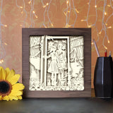 Suzume - Paper Cutting Light Box - LightBoxGoodman - LightboxGoodman