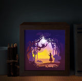 Tarzan 1 – Paper Cut Light Box File - Cricut File - 20x20cm - LightBoxGoodMan - LightboxGoodman