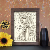 Taylor Swift - Paper Cutting Light Box - LightBoxGoodman - LightboxGoodman