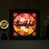 Thankful 1 – Paper Cut Light Box File - Cricut File - 20x20cm - LightBoxGoodMan - LightboxGoodman