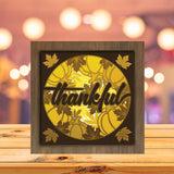 Thankful 1 - Paper Cutting Light Box - LightBoxGoodman