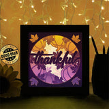 Thankful 1 - Paper Cutting Light Box - LightBoxGoodman - LightboxGoodman