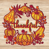 Thanksgiving Day - Paper 3D Layered File - Cricut File - 20x19cm - LightBoxGoodMan