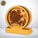 Thanksgiving - Paper Circle File - Cricut File - 16x18cm - LightBoxGoodMan - LightboxGoodman