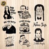 The Addams Family - Cricut File - Svg, Png, Dxf, Eps - LightBoxGoodMan - LightboxGoodman