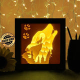 The Call Of The Wild 1 - Paper Cutting Light Box - LightBoxGoodman - LightboxGoodman