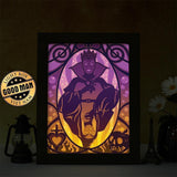 The Evil Queen – Paper Cut Light Box File - Cricut File - 20x26cm - LightBoxGoodMan - LightboxGoodman