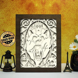 The Evil Queen – Paper Cut Light Box File - Cricut File - 20x26cm - LightBoxGoodMan - LightboxGoodman