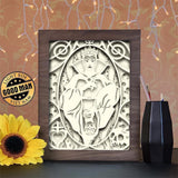 The Evil Queen - Paper Cutting Light Box - LightBoxGoodman - LightboxGoodman